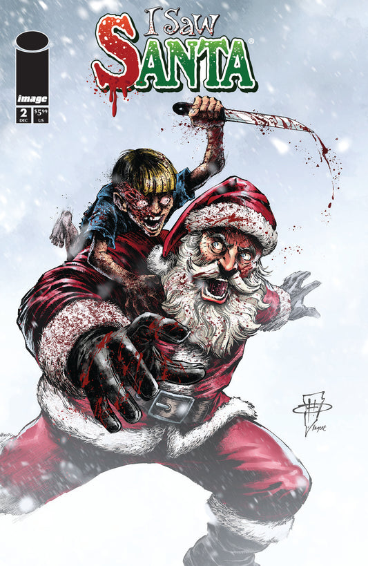 I SAW SANTA A SPAWN UNIVERSE CHRISTMAS STORY #2 (OF 2) CVR C DANIEL HENRIQUES VAR