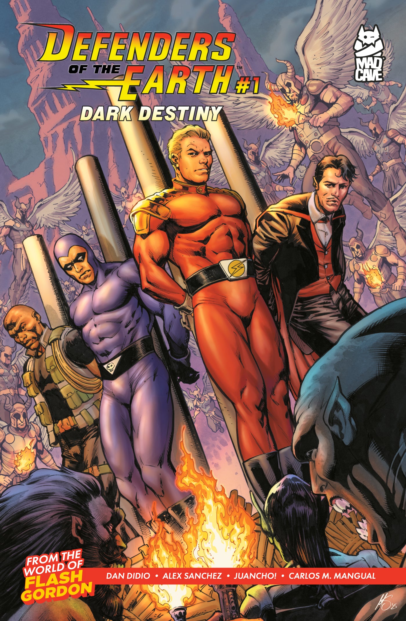 DEFENDERS OF THE EARTH DARK DESTINY #1 (OF 4) CVR A MARCO SANTUCCI