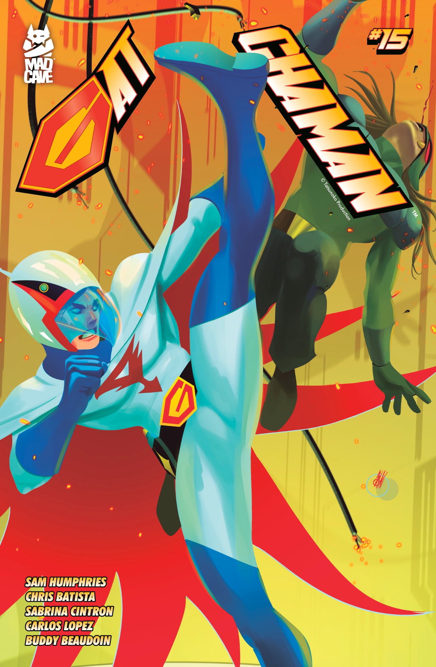 GATCHAMAN #15 CVR A INAKI MIRANDA