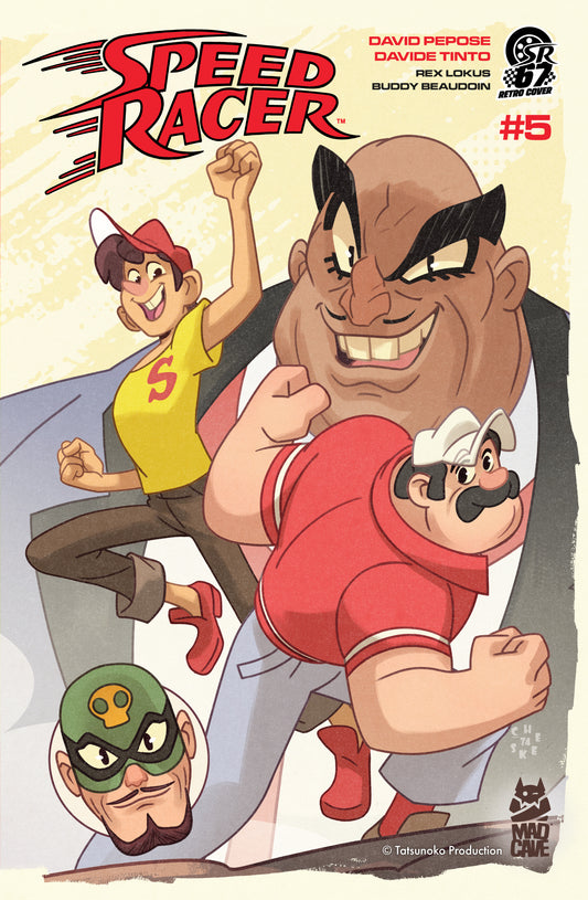 SPEED RACER #5 CVR B SEAN GALLOWAY RETRO MANGA VAR