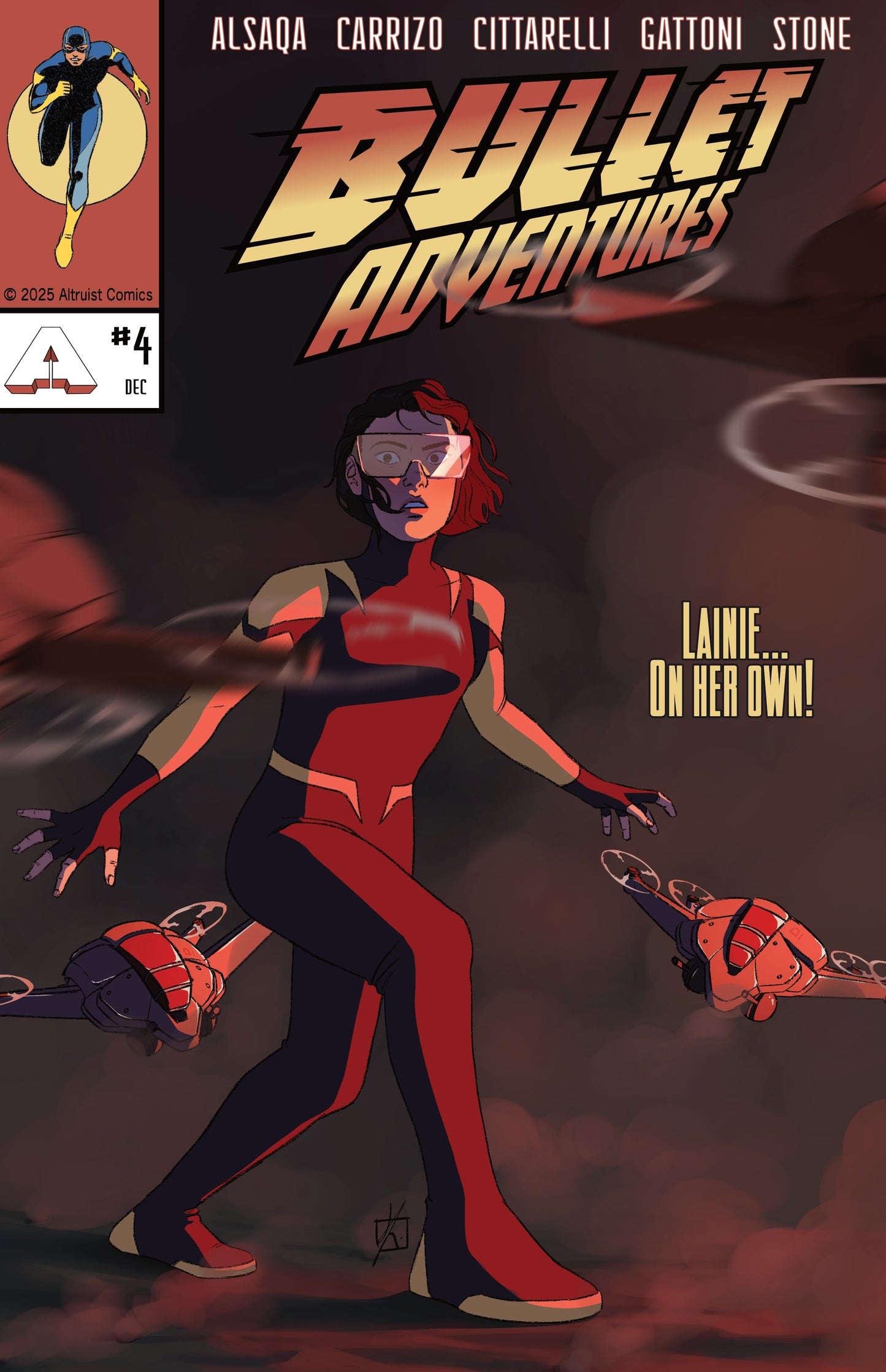 BULLET ADVENTURES #4 CVR B LARA KANE VAR