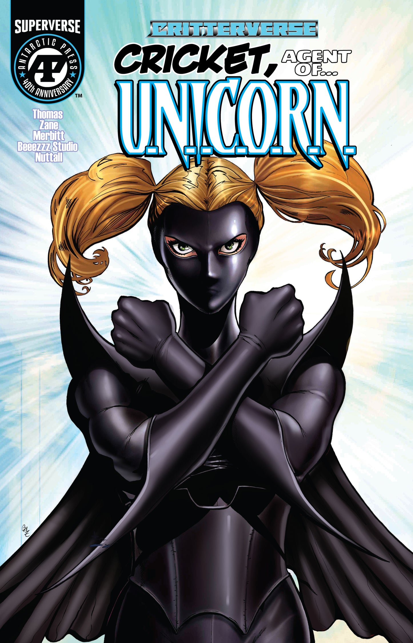 CRITTERVERSE PRESENTS CRICKET AGENT OF UNICORN #1 (OF 4) CVR A CB ZANE