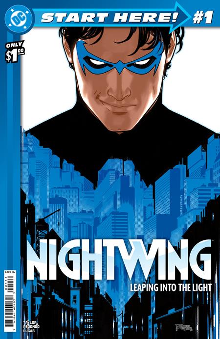 DC START HERE - NIGHTWING LEAPING INTO THE LIGHT #1