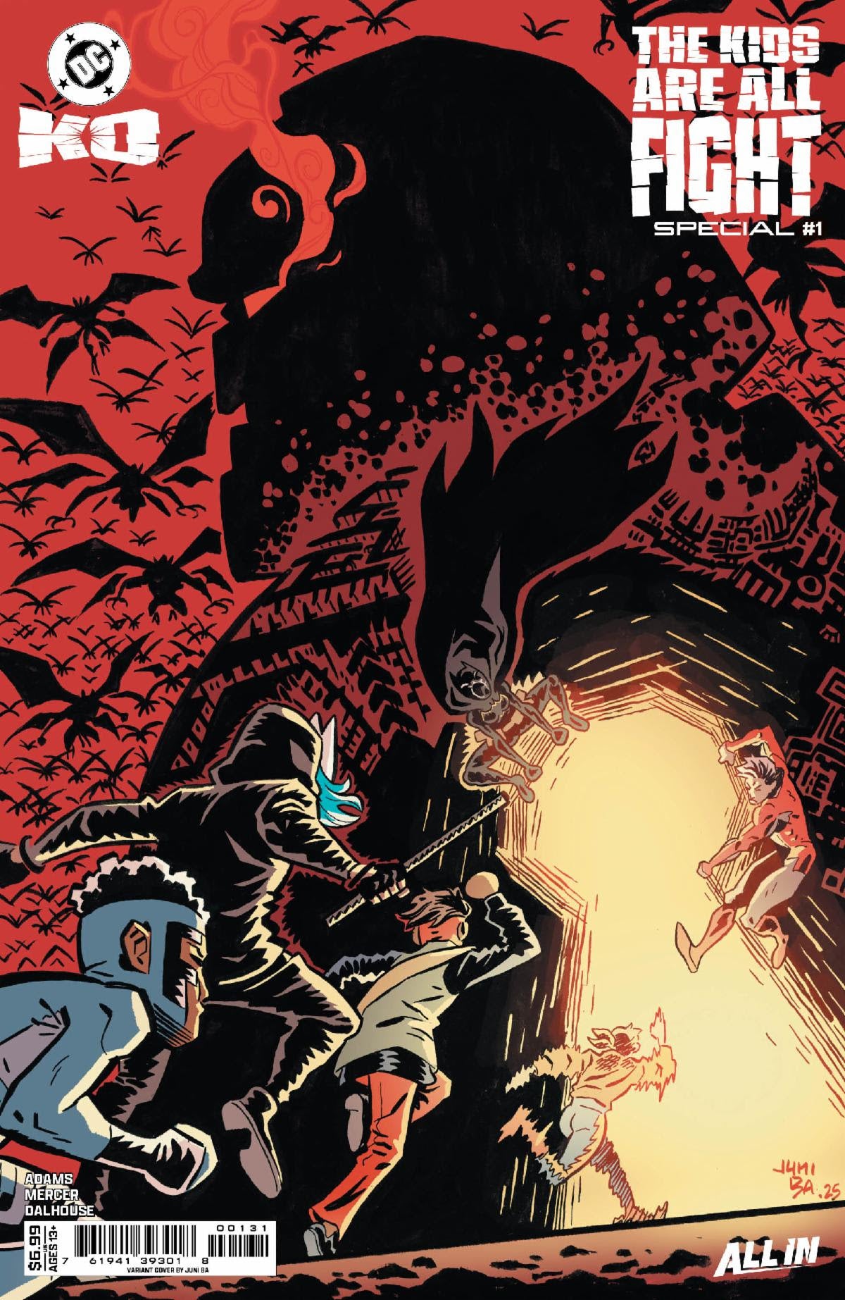 DC K.O. THE KIDS ARE ALL FIGHT SPECIAL #1 (ONE SHOT) CVR E JUNI BA CARD STOCK VAR