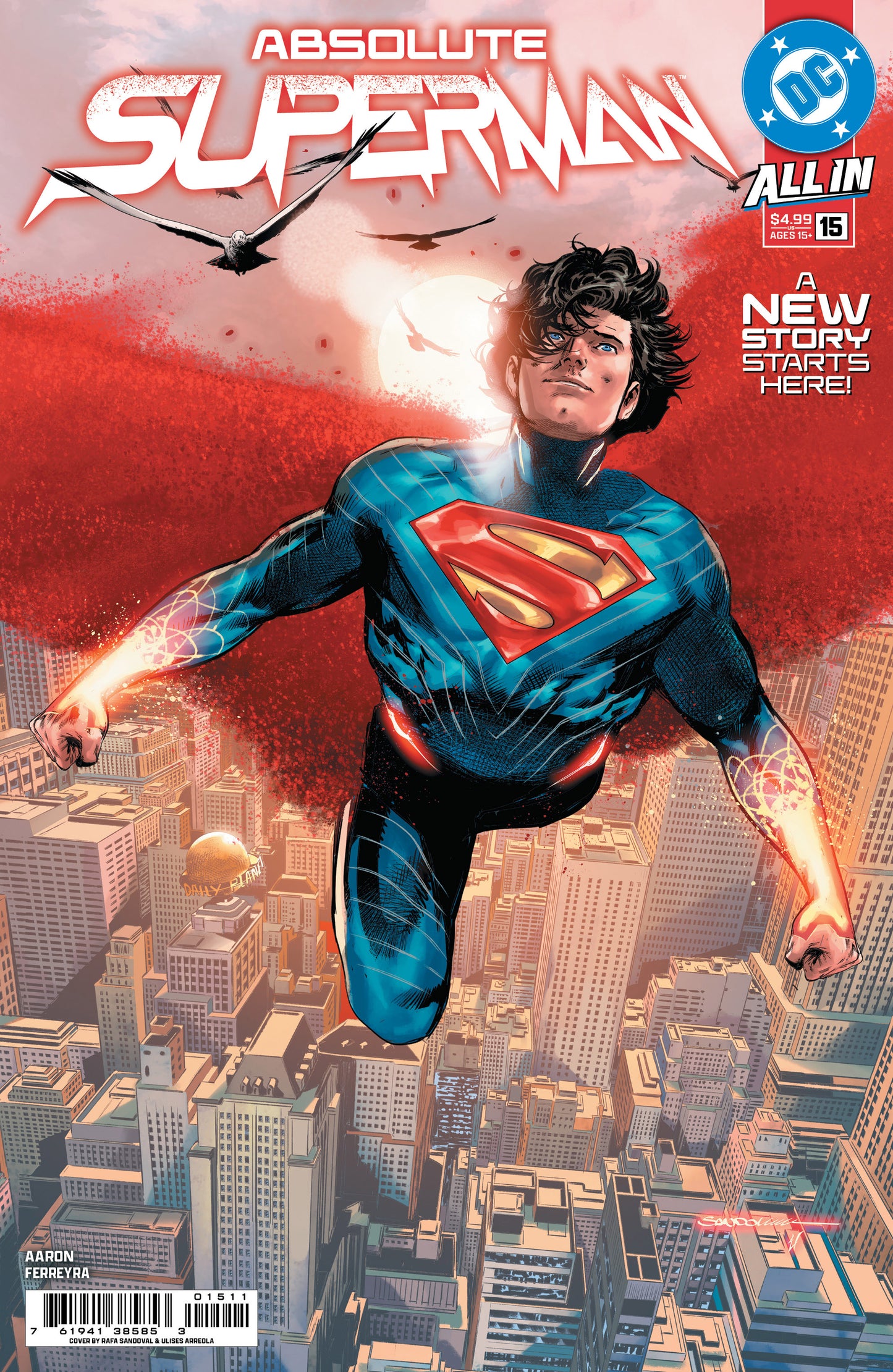 ABSOLUTE SUPERMAN #15 CVR A RAFA SANDOVAL