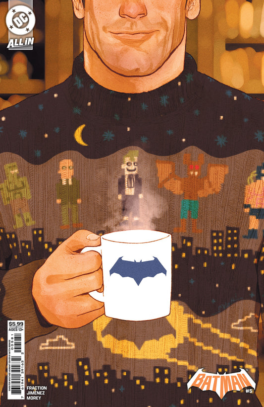 BATMAN #5 CVR F MITCH GERADS SWEATER WEATHER CARD STOCK VAR