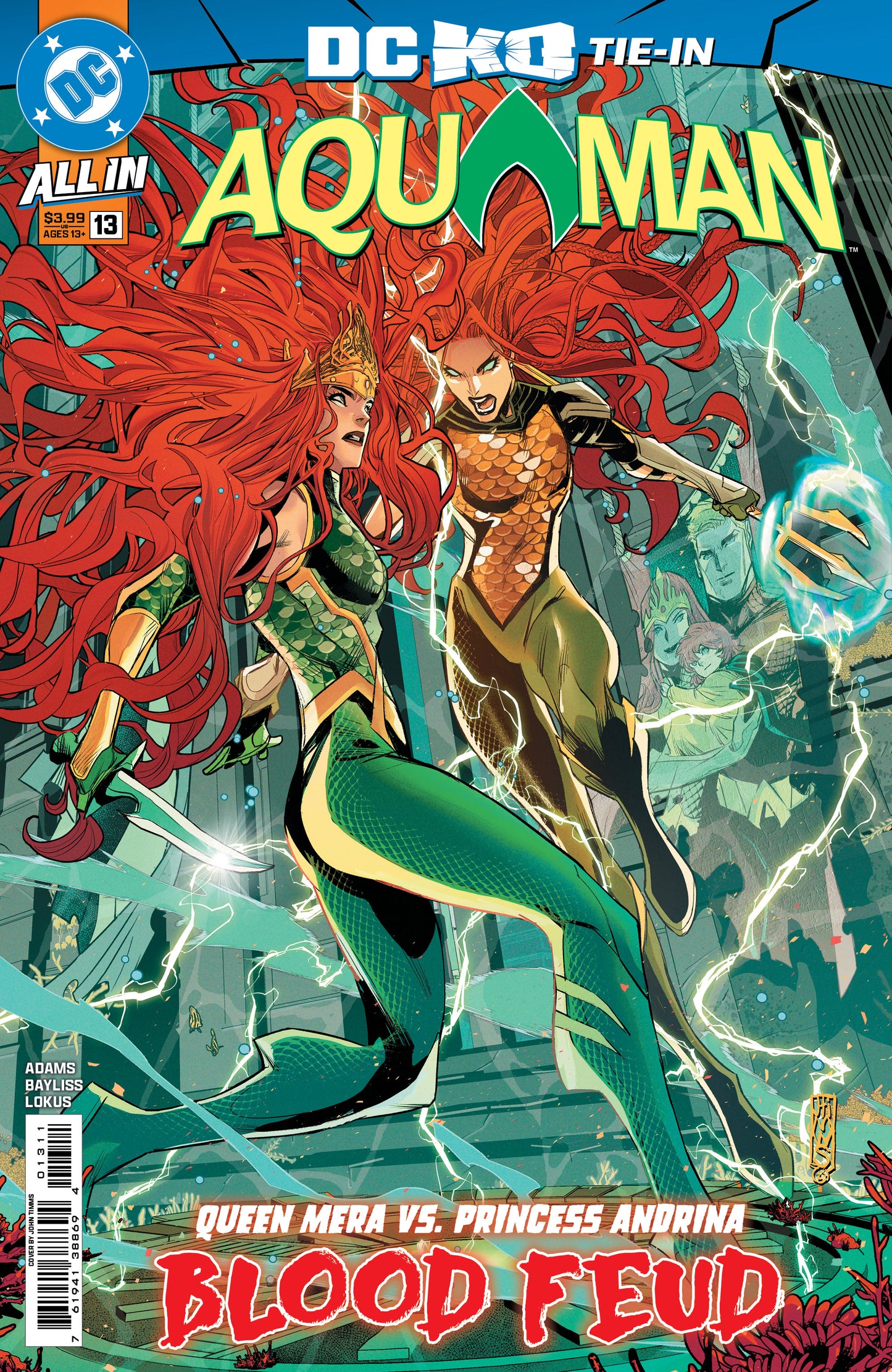 AQUAMAN #13 CVR A JOHN TIMMS