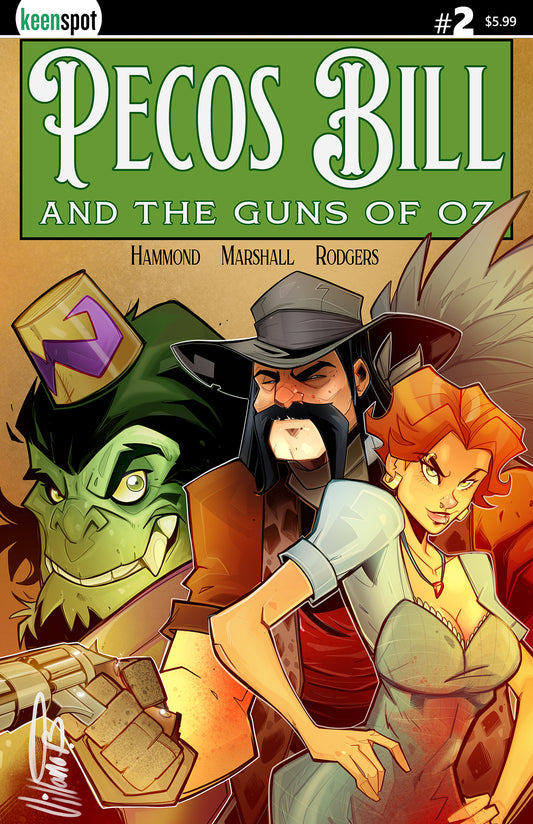 PECOS BILL & THE GUNS OF OZ #2 CVR B VILLANO VAR (MR)
