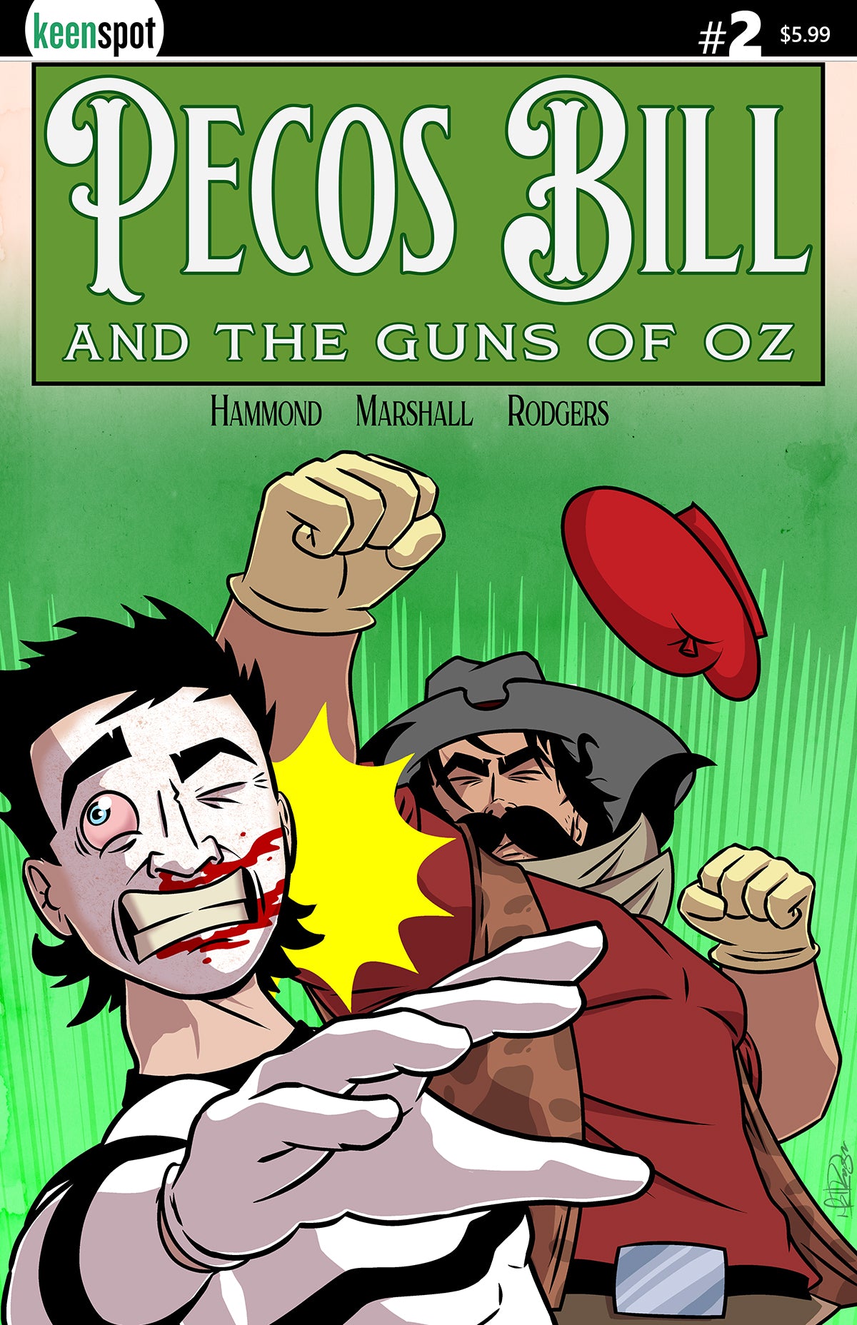 PECOS BILL & THE GUNS OF OZ #2 CVR C MATT RODGERS VAR (MR)