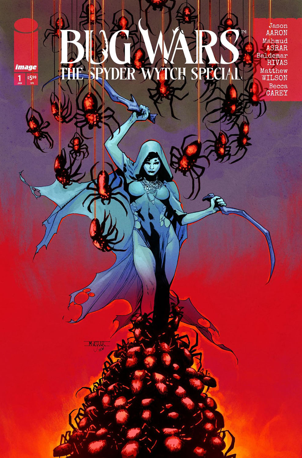 BUG WARS THE SPYDER WYTCH SPECIAL (ONE SHOT) CVR A MAHMUD ASRAR & MATTHEW WILSON (MR)