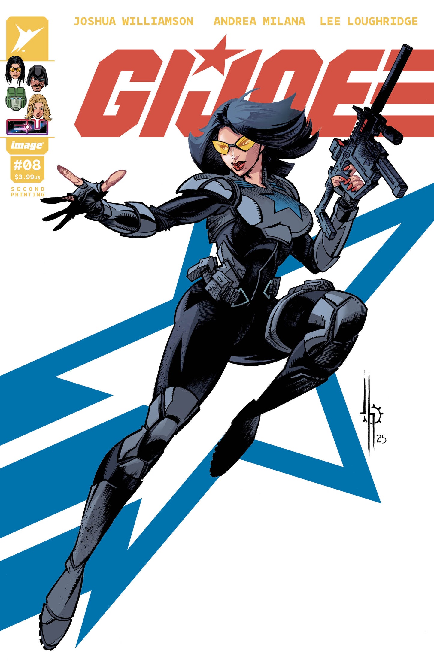 GI JOE #8 2ND PTG CVR A JASON HOWARD LADY JAYE CVR
