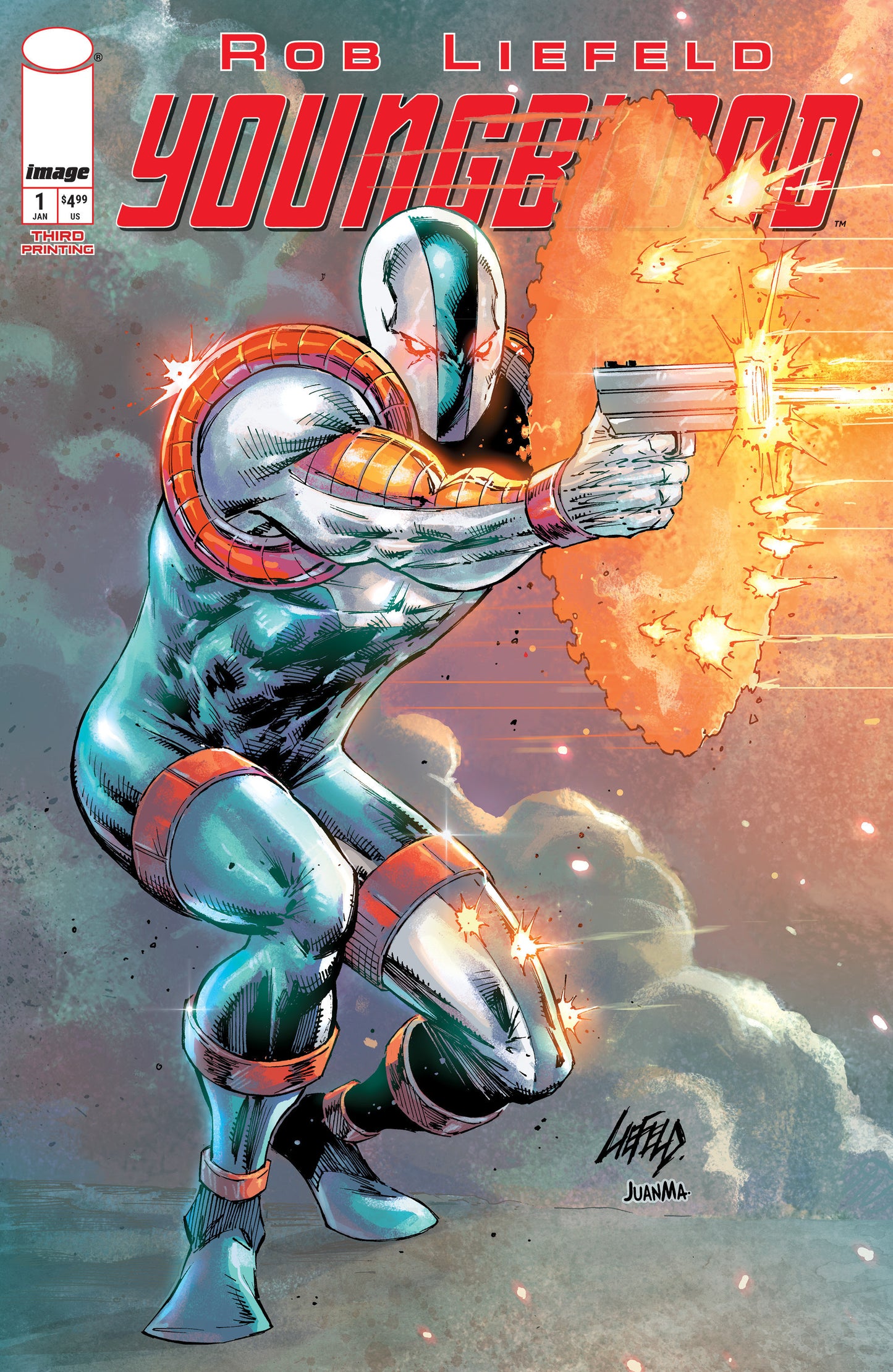 YOUNGBLOOD #1 (2025) 3RD PTG CVR A ROB LIEFELD