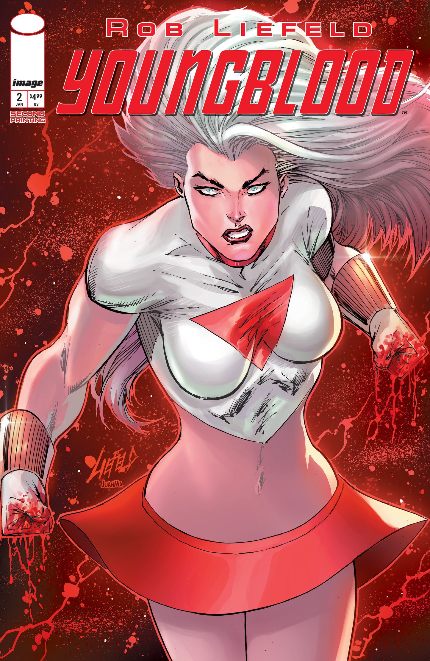 YOUNGBLOOD #2 (2025) 2ND PTG CVR A ROB LIEFELD