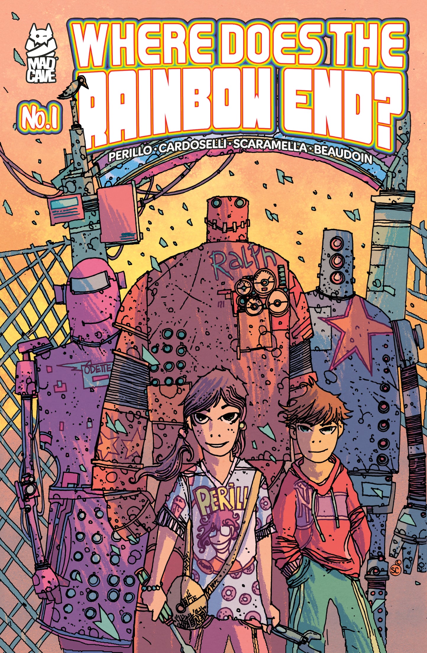 WHERE DOES THE RAINBOW END #1 (OF 4) CVR A STEFANO CARDOSELLI