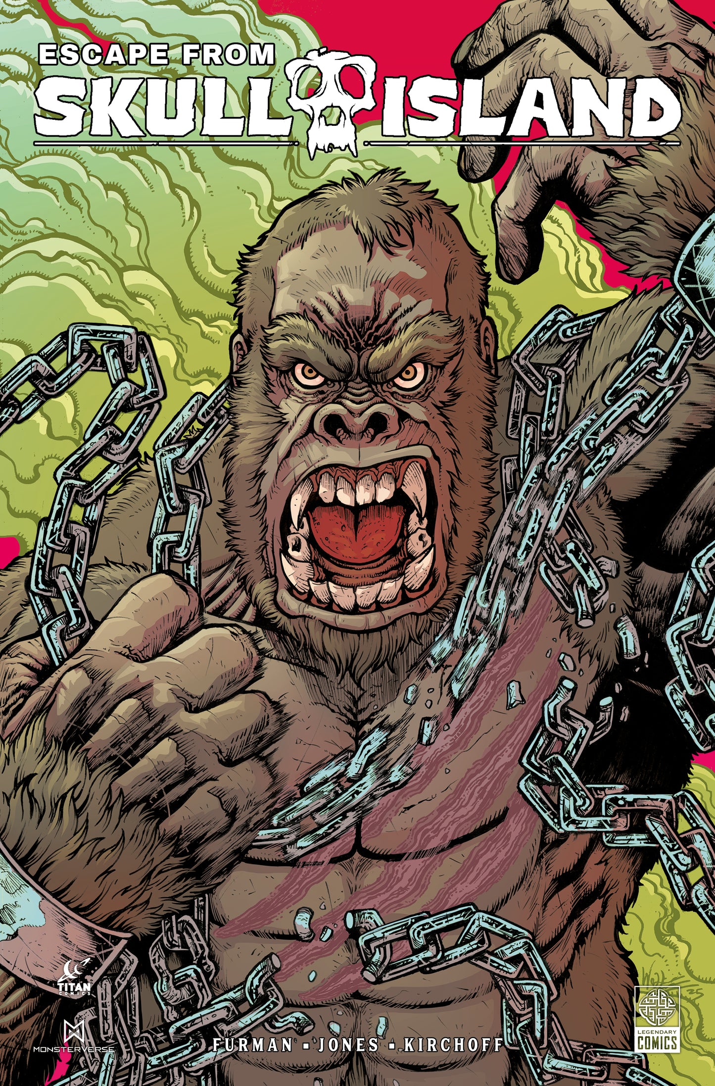 ESCAPE FROM SKULL ISLAND #1 (OF 4) CVR A MARIA WOLF