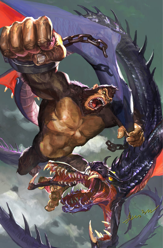 ESCAPE FROM SKULL ISLAND #1 (OF 4) CVR G SUNGHAN YUNE VIRGIN VAR