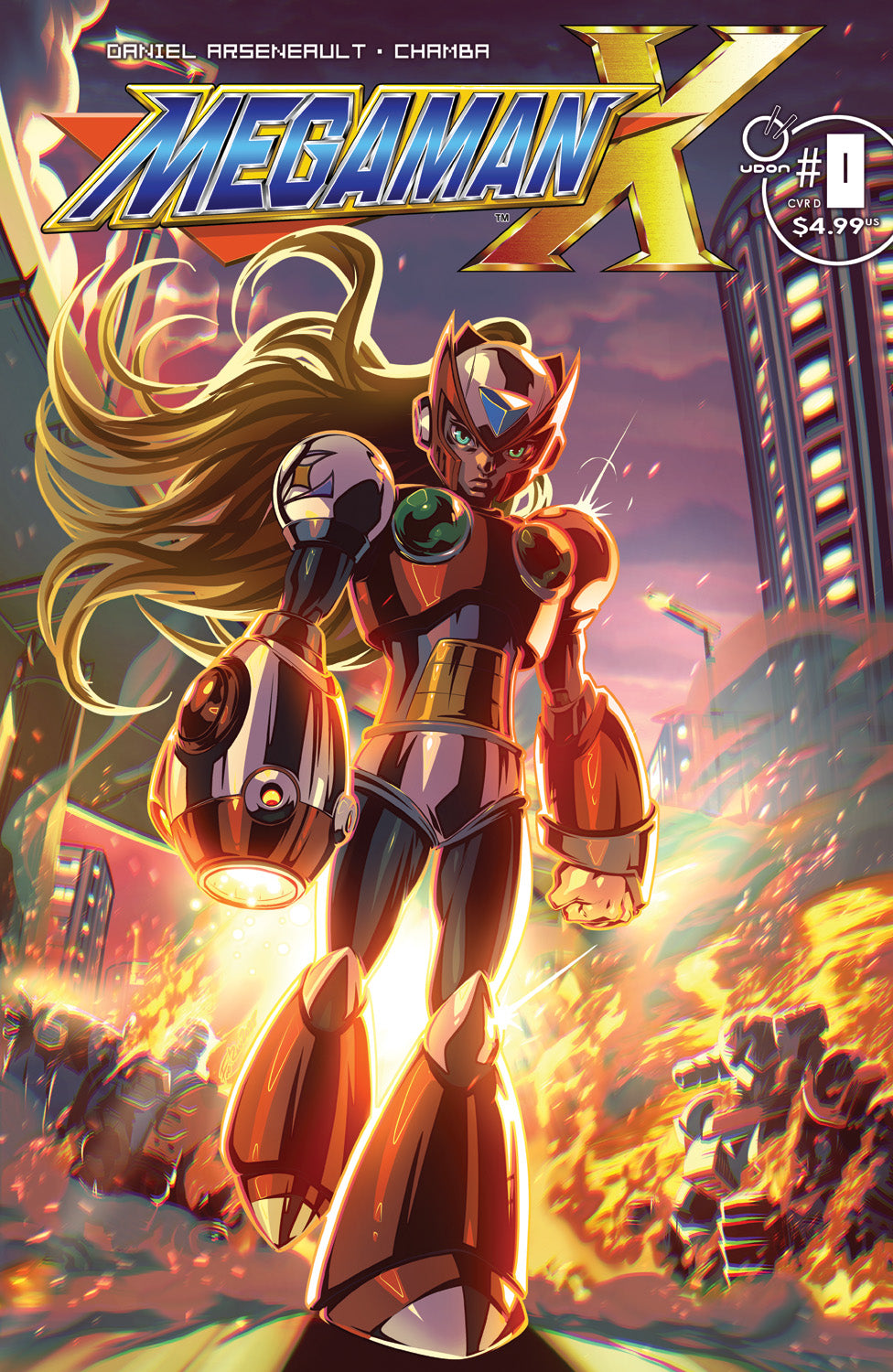 MEGA MAN X #0 (OF 5) CVR D INC 1:5 ROYCE SOUTHERLAND VAR
