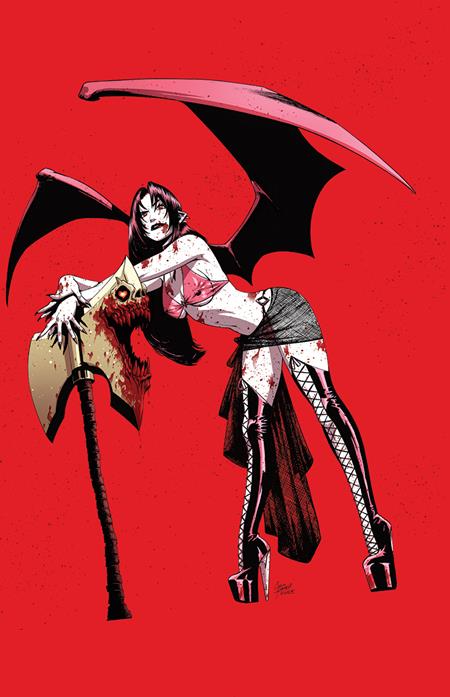 BARBARIC THE LONG DEATH #2 (OF 3) CVR E CORIN HOWELL LILITH CROSSOVER BLACK BAG VAR