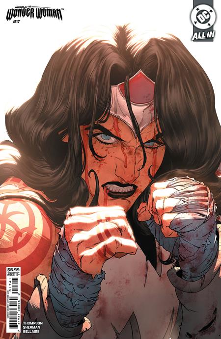 ABSOLUTE WONDER WOMAN #17 CVR D MATTIA DE IULIS CARD STOCK VAR