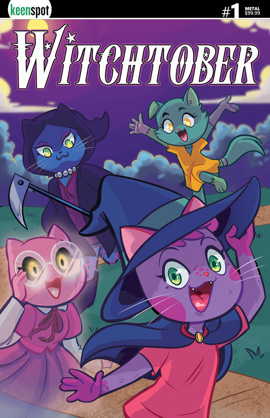 WITCHTOBER #1 CVR D RENETA GARCIA METAL COVER VAR