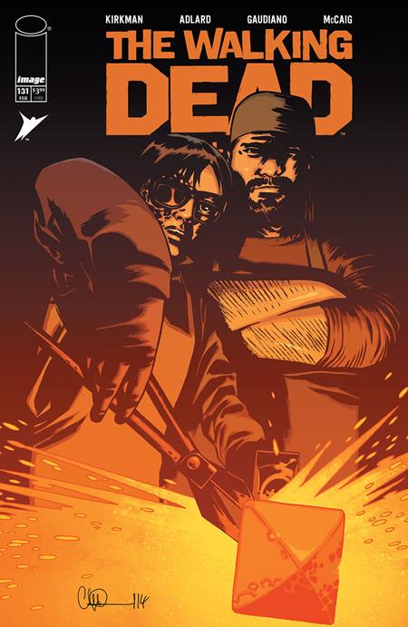 WALKING DEAD DELUXE #131 CVR B CHARLIE ADLARD & DAVE MCCAIG VAR (MR)