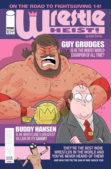 WRESTLE HEIST #3 (OF 5) (MR)