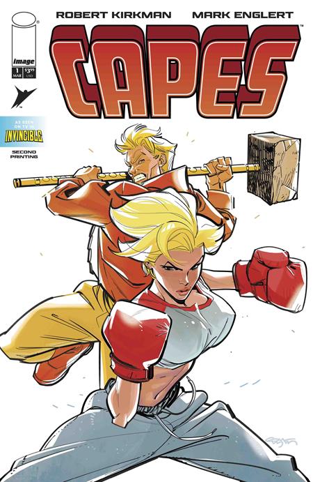 INVINCIBLE UNIVERSE CAPES #1 2ND PTG