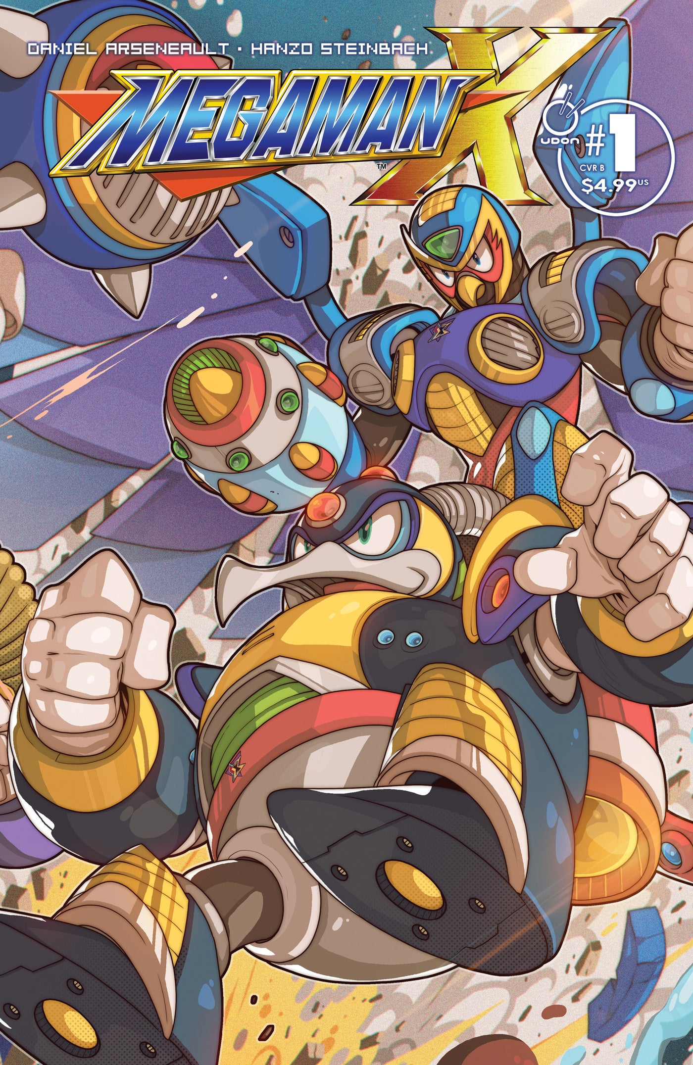 MEGA MAN X #1 (OF 5) CVR B EDWIN HUANG VAR