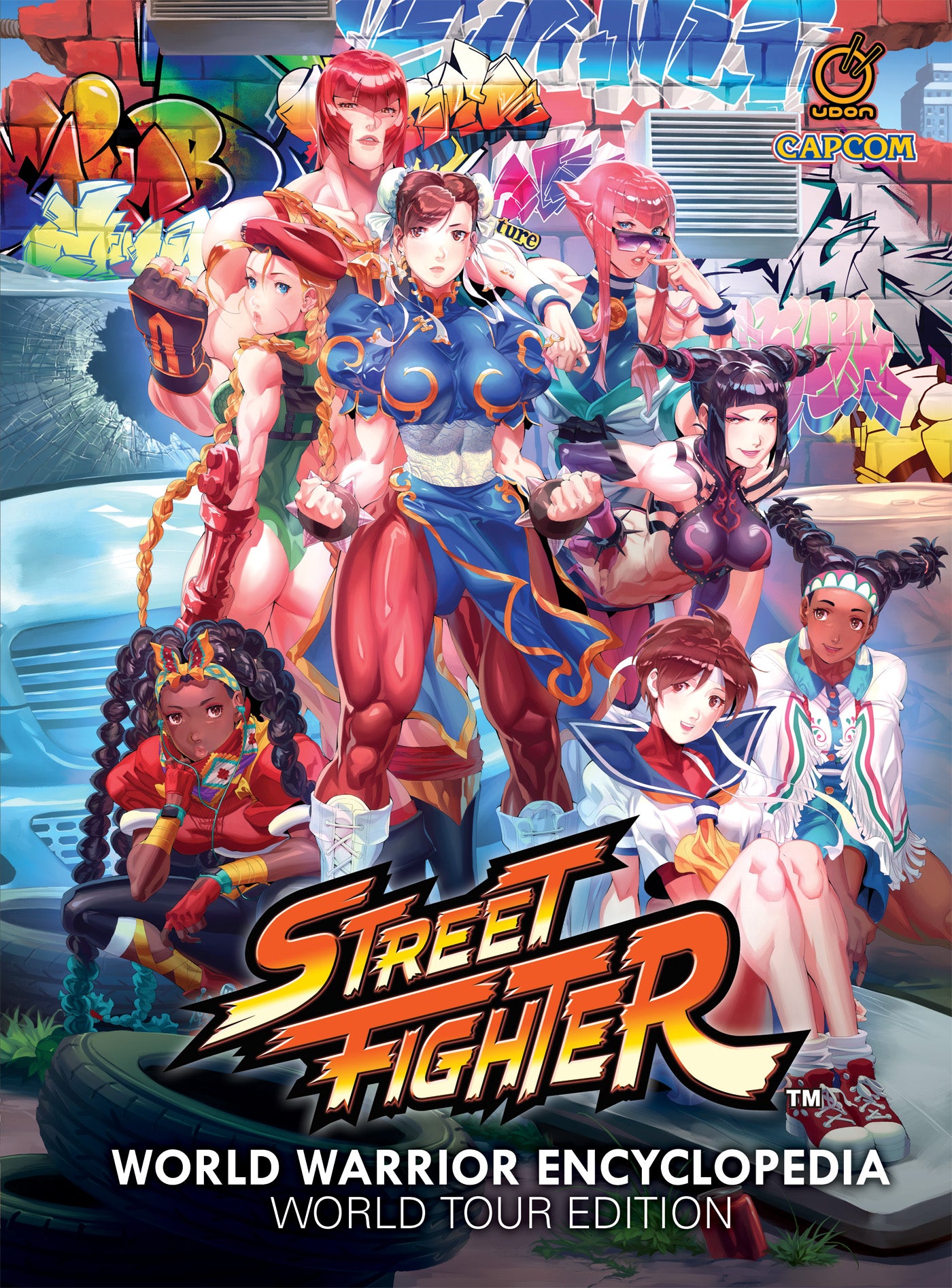 STREET FIGHTER WORLD WARRIOR ENCYCLOPEDIA WORLD TOUR EDITION HC