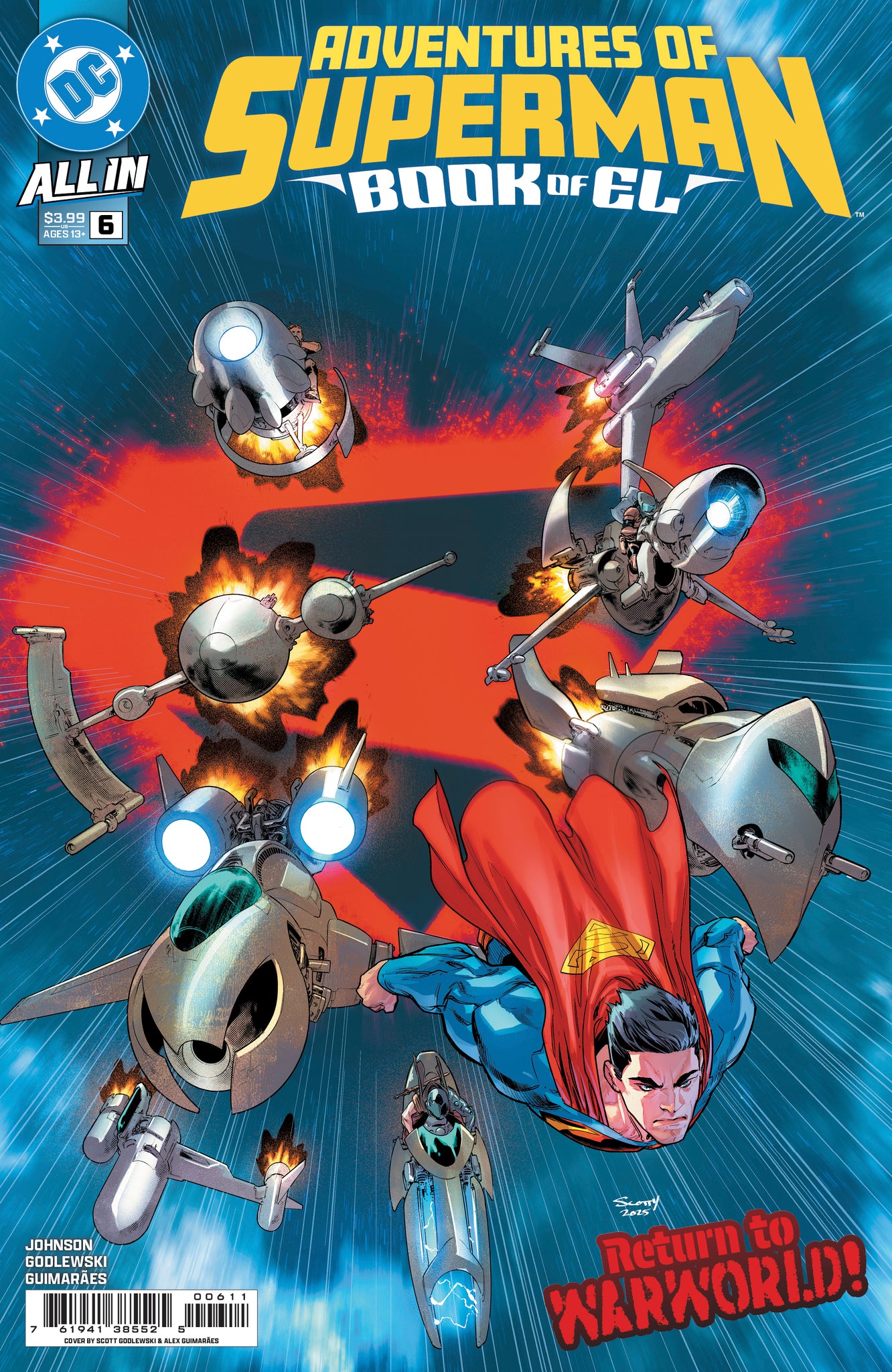 ADVENTURES OF SUPERMAN BOOK OF EL #6 (OF 12) CVR A SCOTT GODLEWSKI
