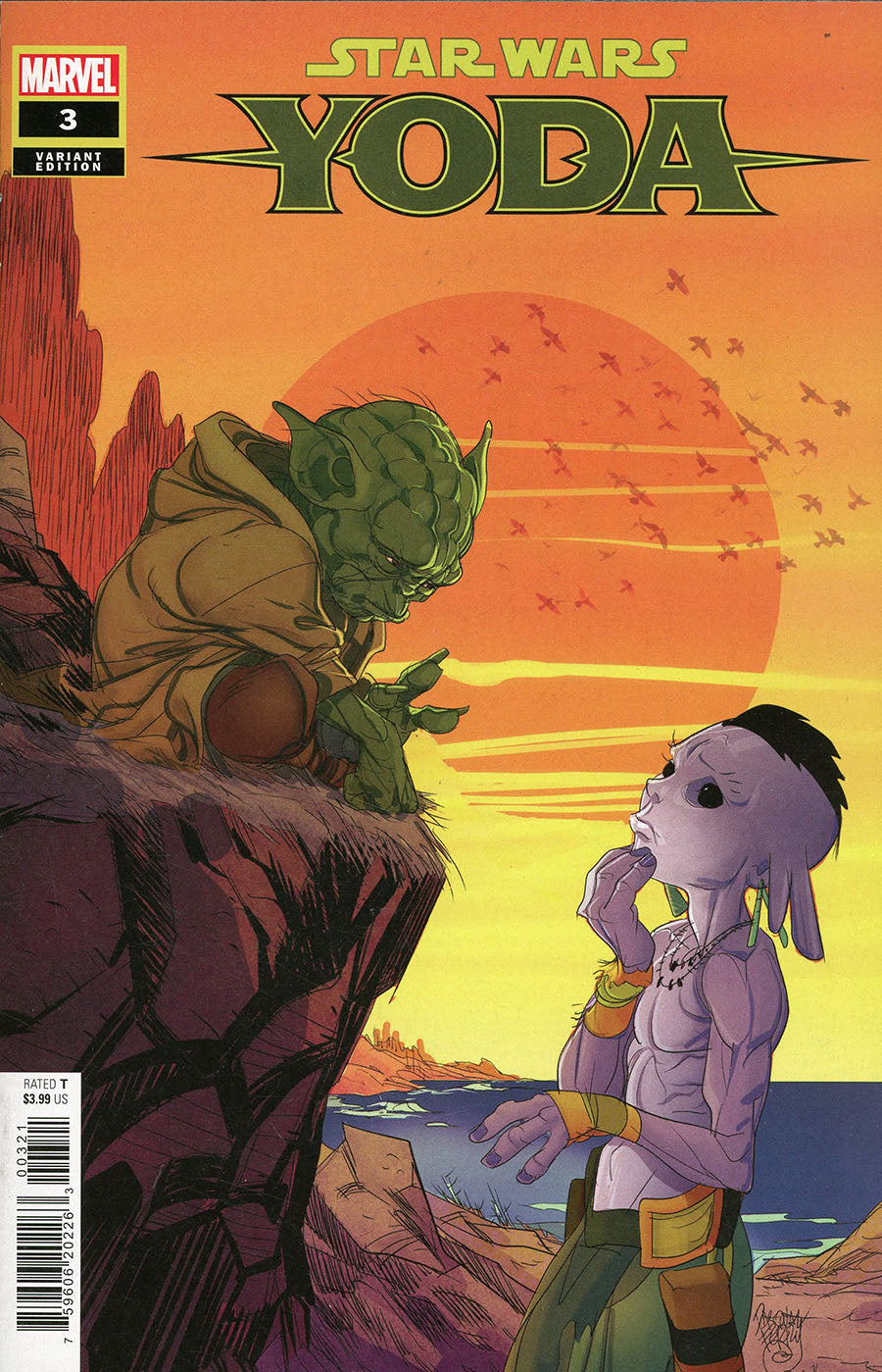 STAR WARS: YODA #3 PASQUAL FERRY VARIANT