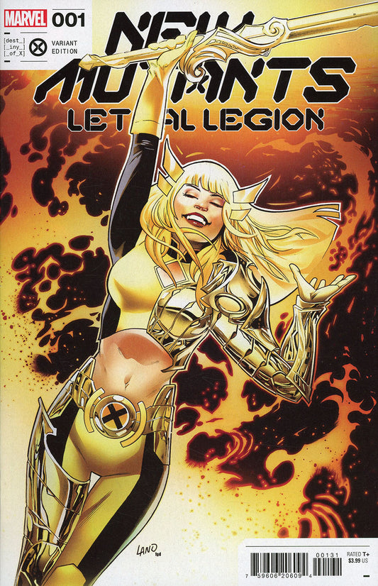 NEW MUTANTS: LETHAL LEGION #1 GREG LAND VARIANT