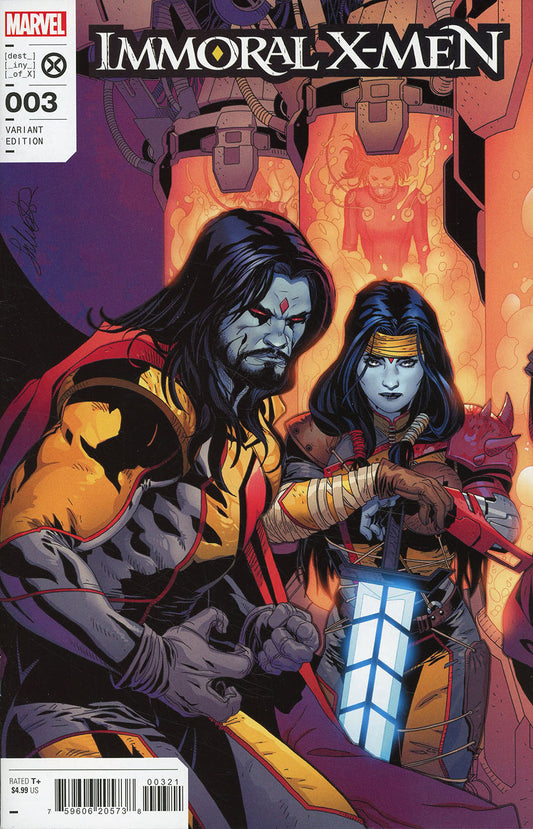 IMMORAL X-MEN #3 SALVADOR LARROCA SINS OF SINISTER CONNECTING VARIANT