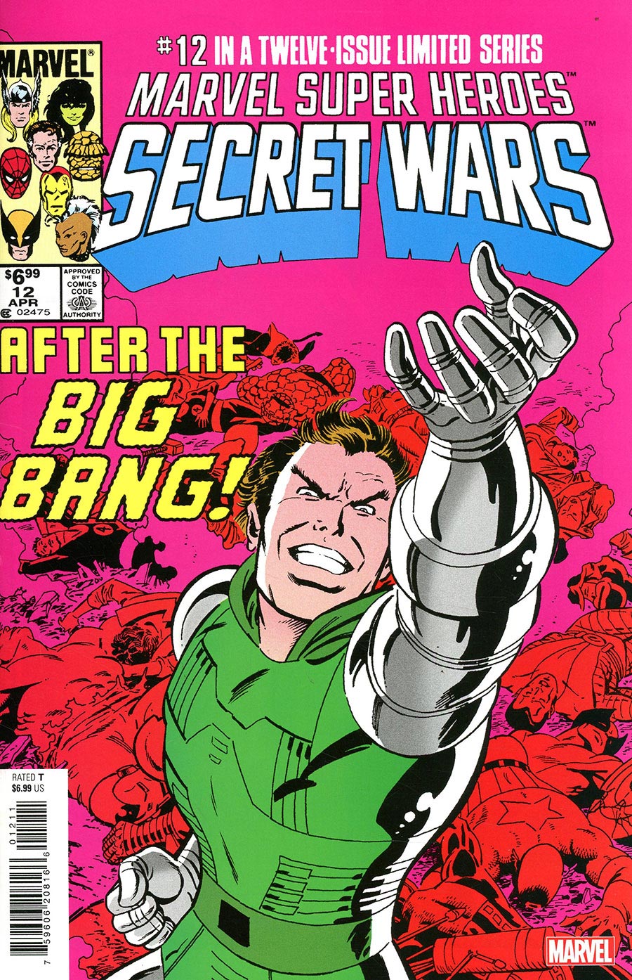 MARVEL SUPER HEROES SECRET WARS #12 FACSIMILE EDITION