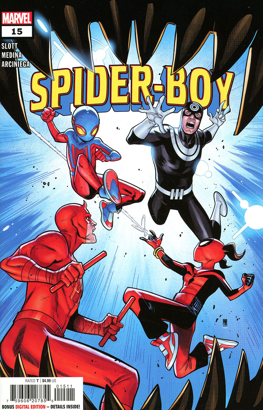 Spider-Boy #15 Paco Medina Main Cover