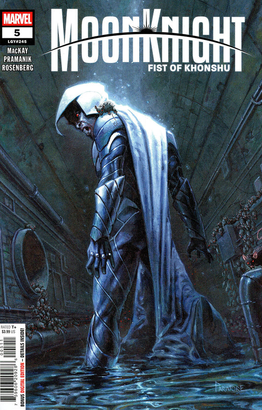 MOON KNIGHT: FIST OF KHONSHU #5 DAVID PARATORE MAIN COVER