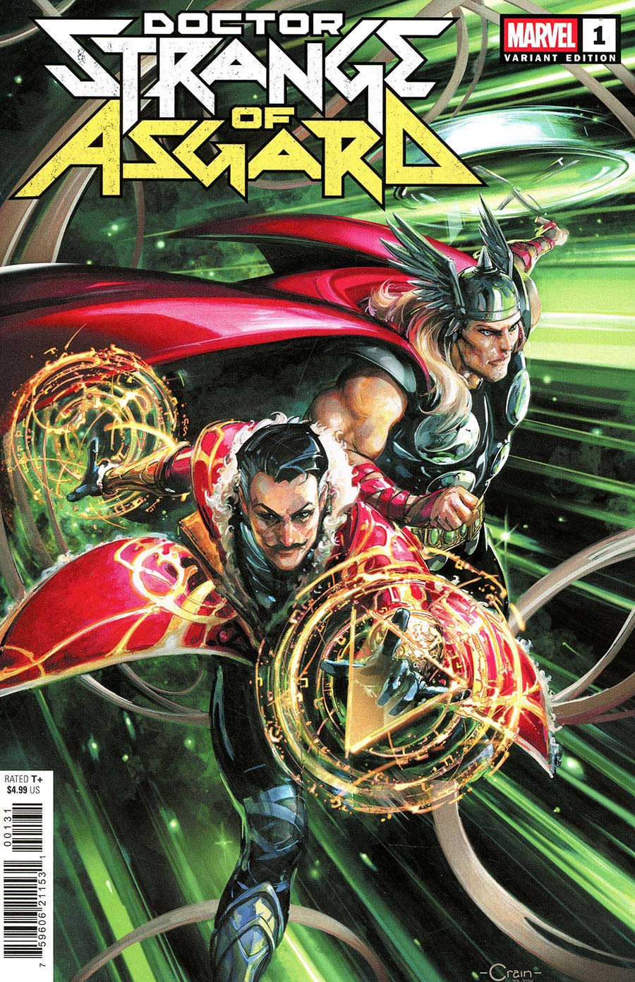 DOCTOR STRANGE OF ASGARD #1 CLAYTON CRAIN VARIANT [DOOM]