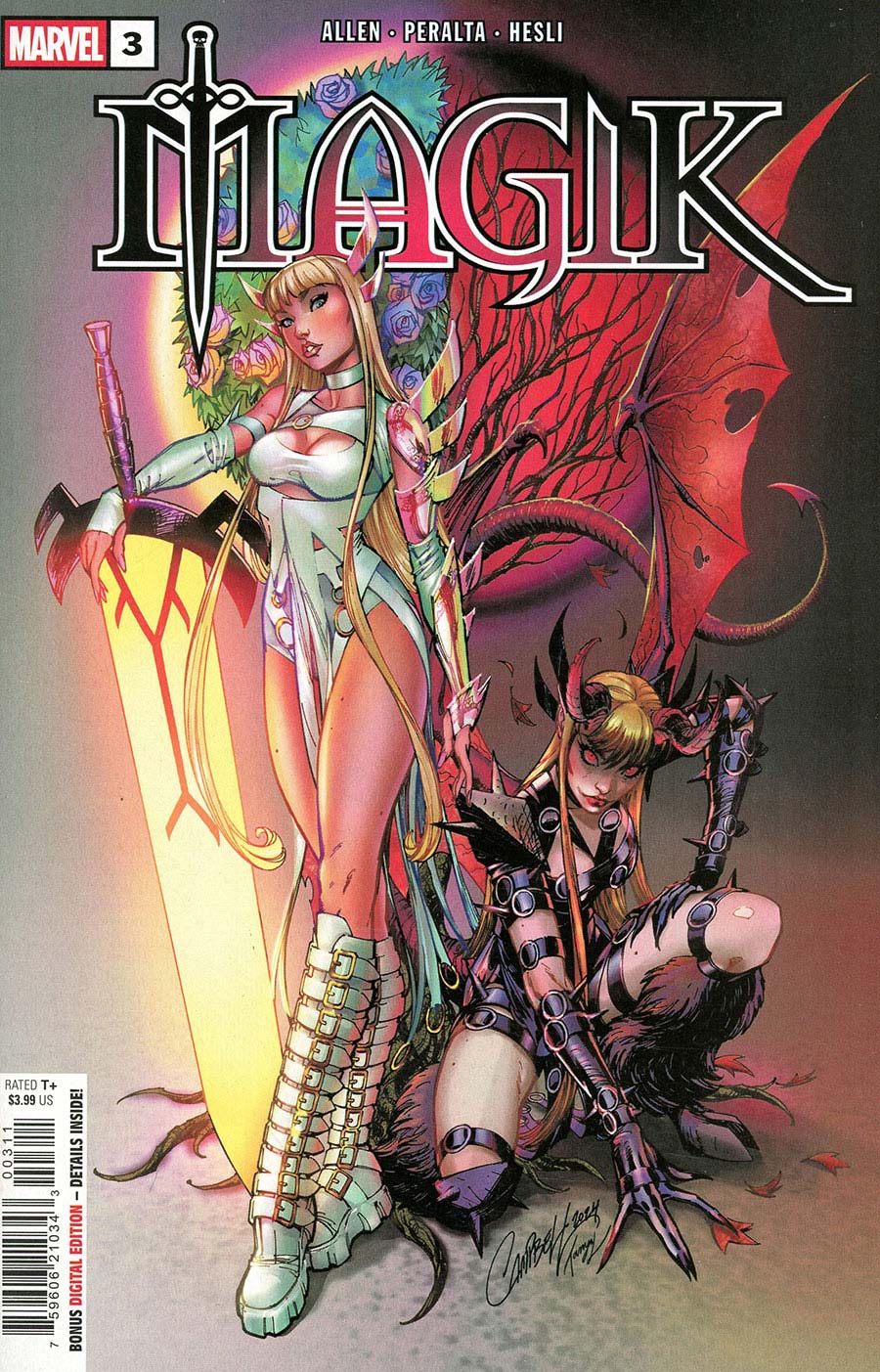Magik #3 J. Scott Campbell Main Cover