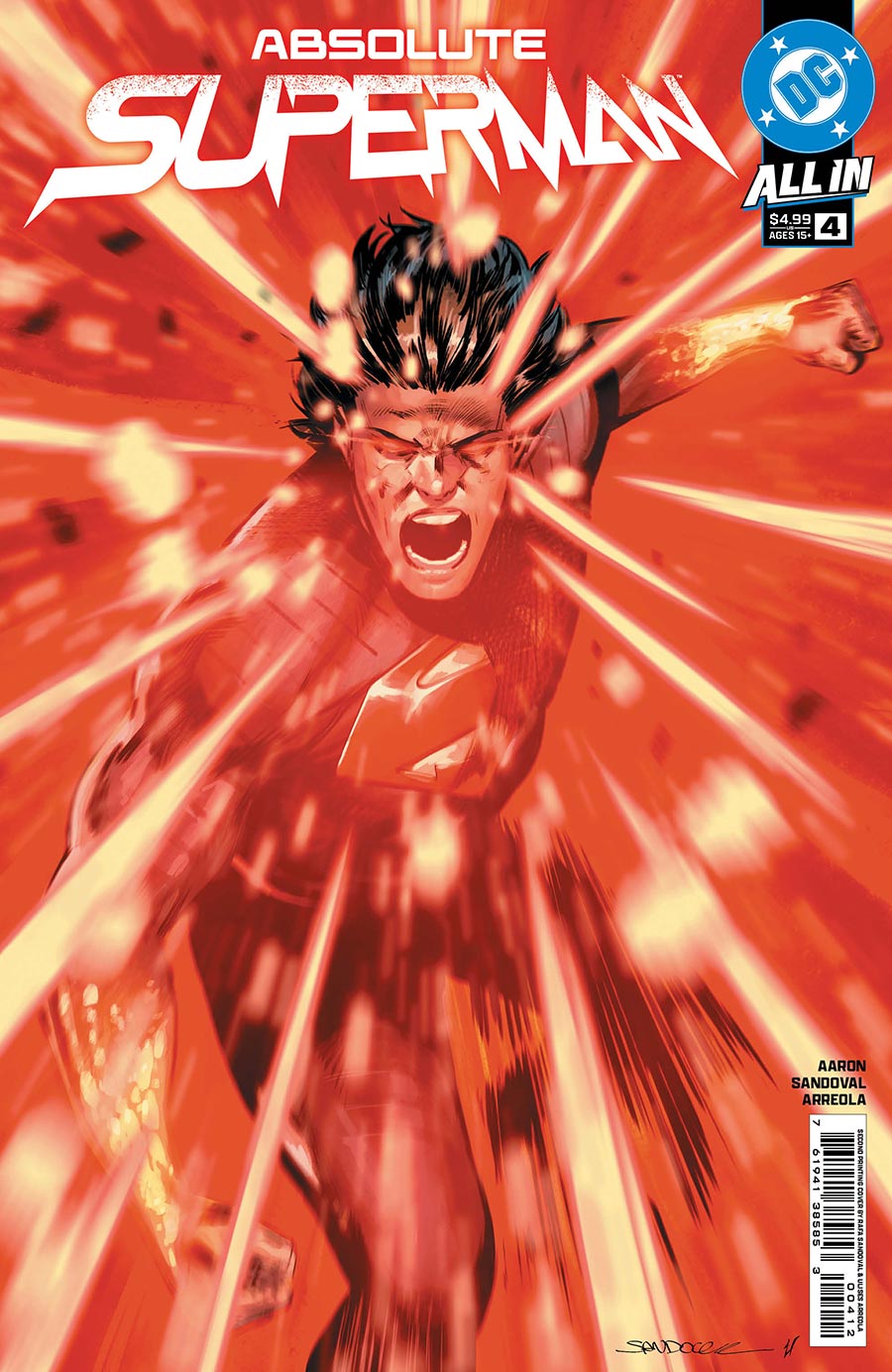 ABSOLUTE SUPERMAN #4 Second Printing