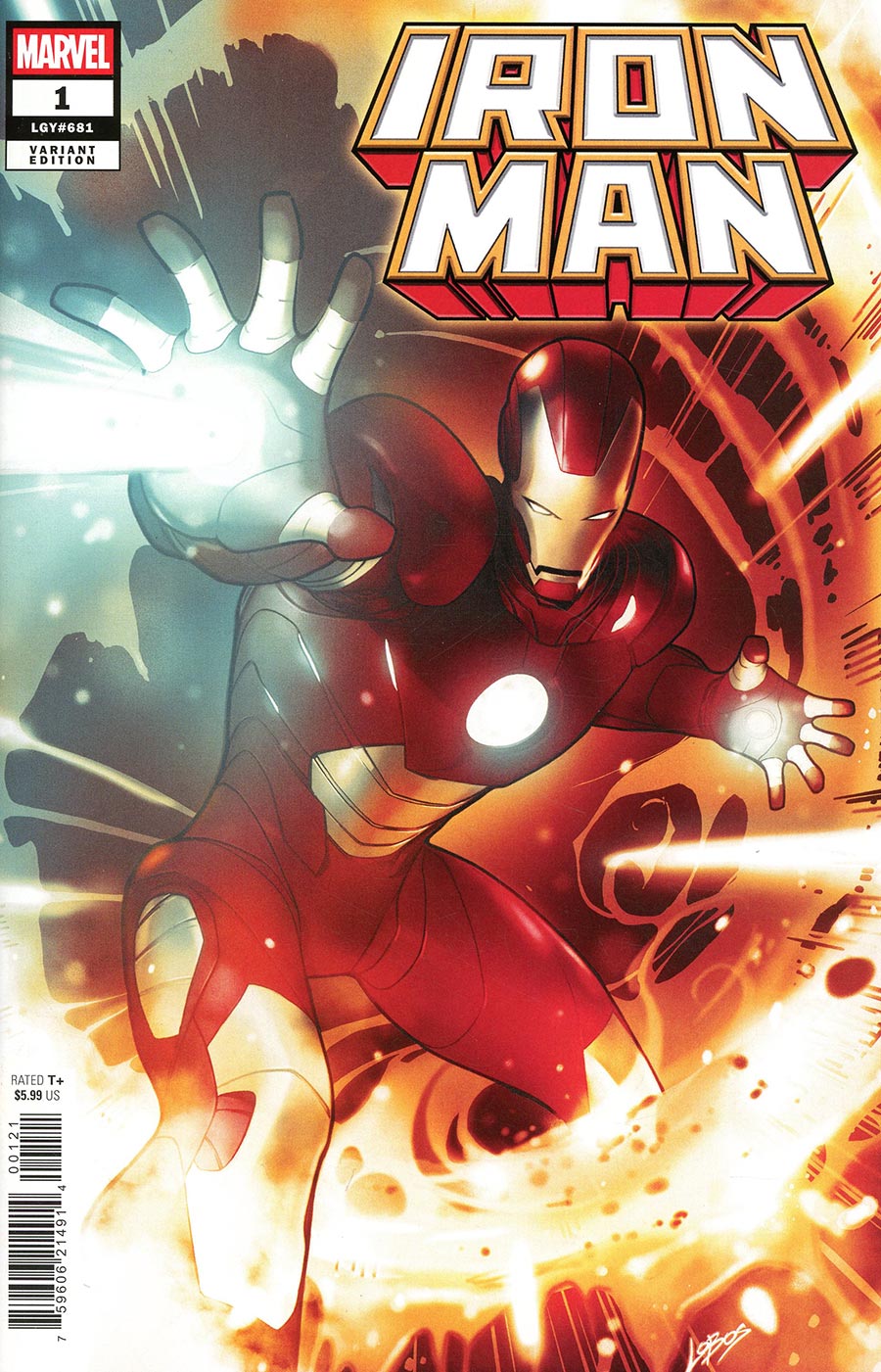IRON MAN #1 PABLO VILLALOBOS VARIANT