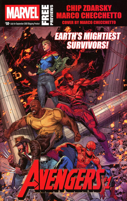 MARVEL PREVIEWS #58