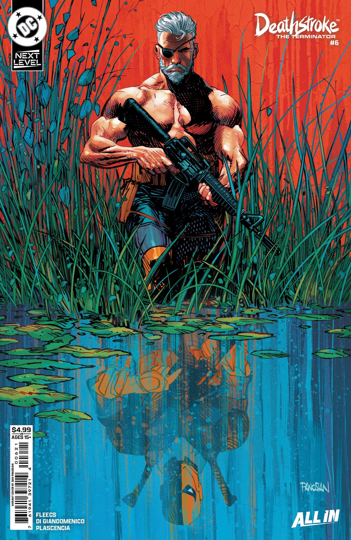 DEATHSTROKE THE TERMINATOR #6 CVR B DAN PANOSIAN CARD STOCK VAR
