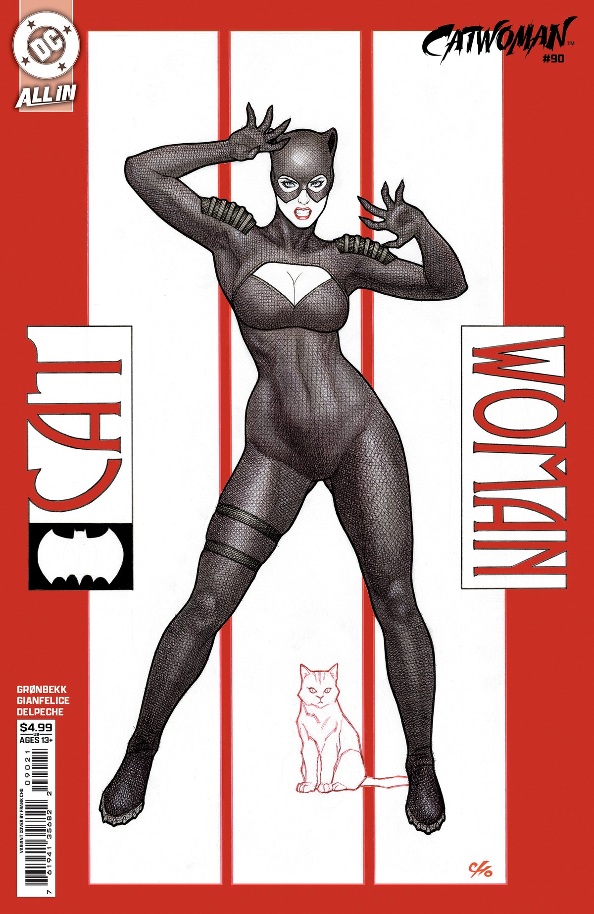 CATWOMAN #90 CVR B FRANK CHO CARD STOCK VAR