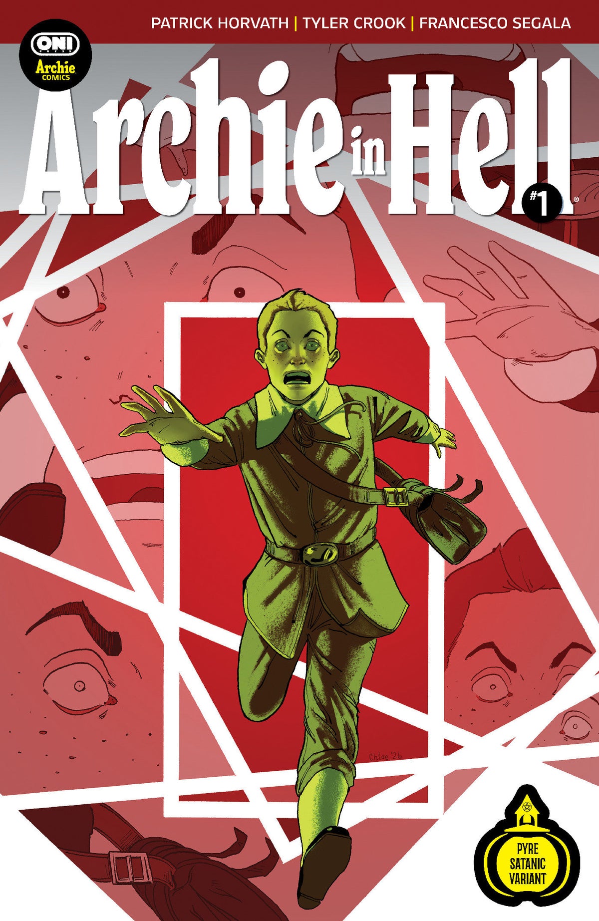 ARCHIE IN HELL #1 CHLOE BRAILSFORD PYRE SATANIC VAR