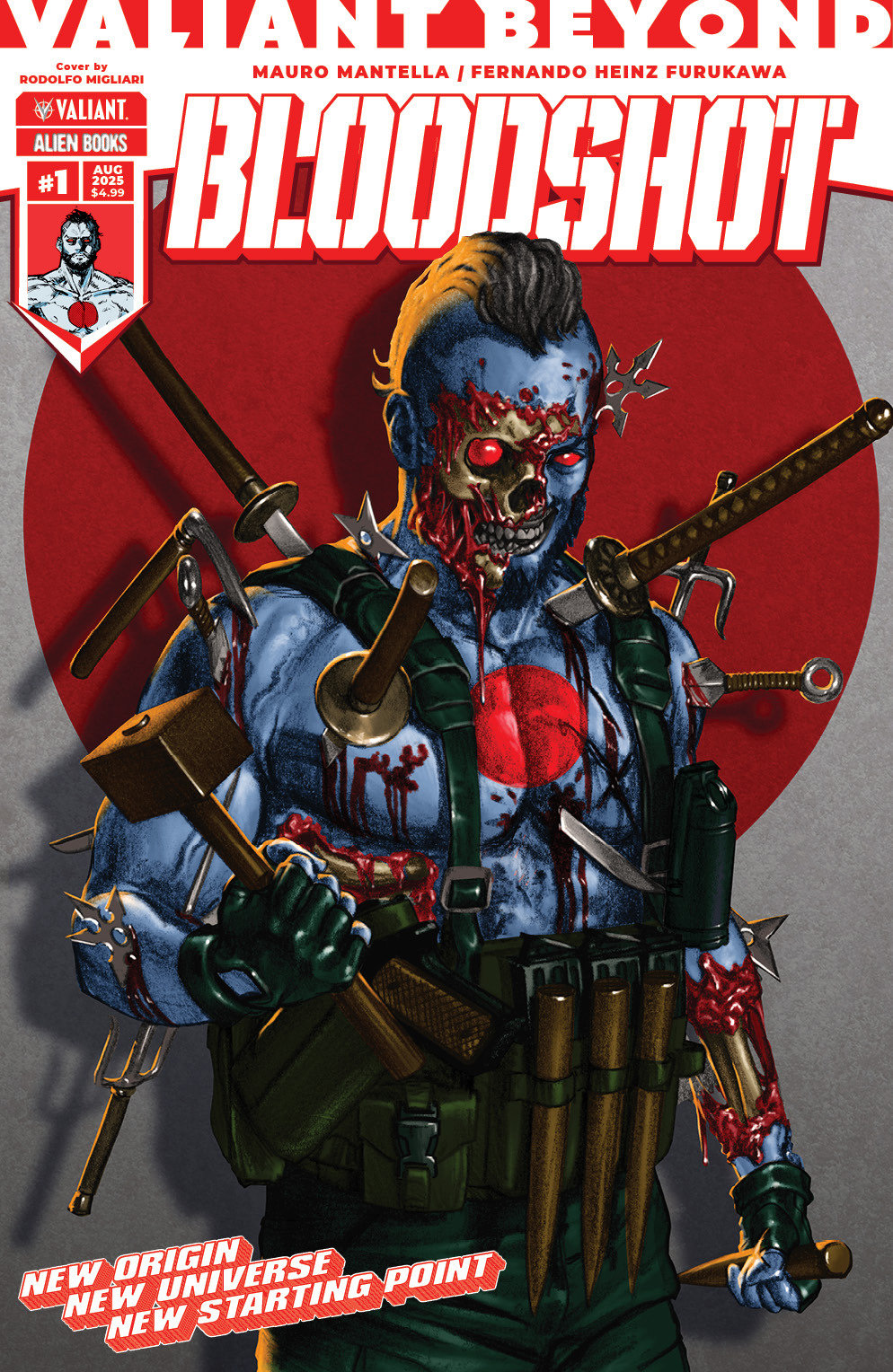 VALIANT BEYOND: BLOODSHOT #1 COVER A (MIGLIARI)