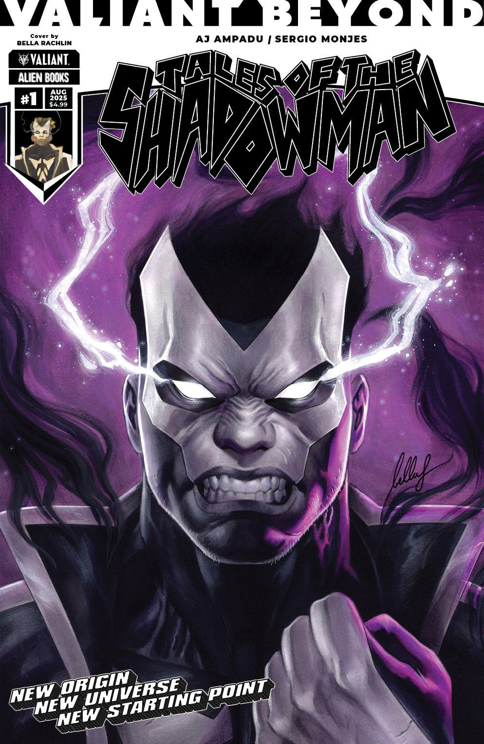 VALIANT BEYOND: TALES OF THE SHADOWMAN #1 VARIANT B (RACHLIN)