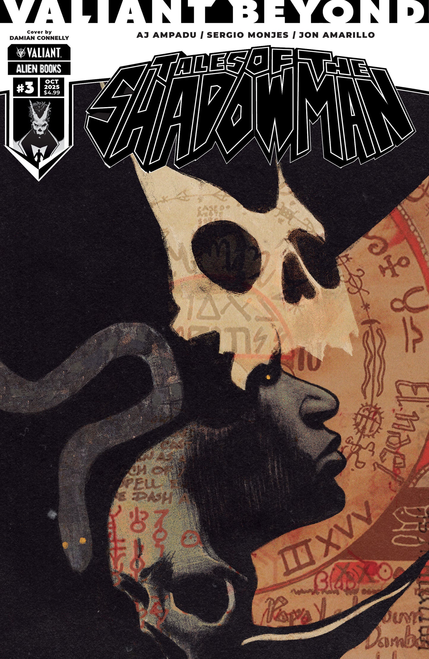 VALIANT BEYOND: TALES OF THE SHADOWMAN #3 COVER A (CONNELLY)