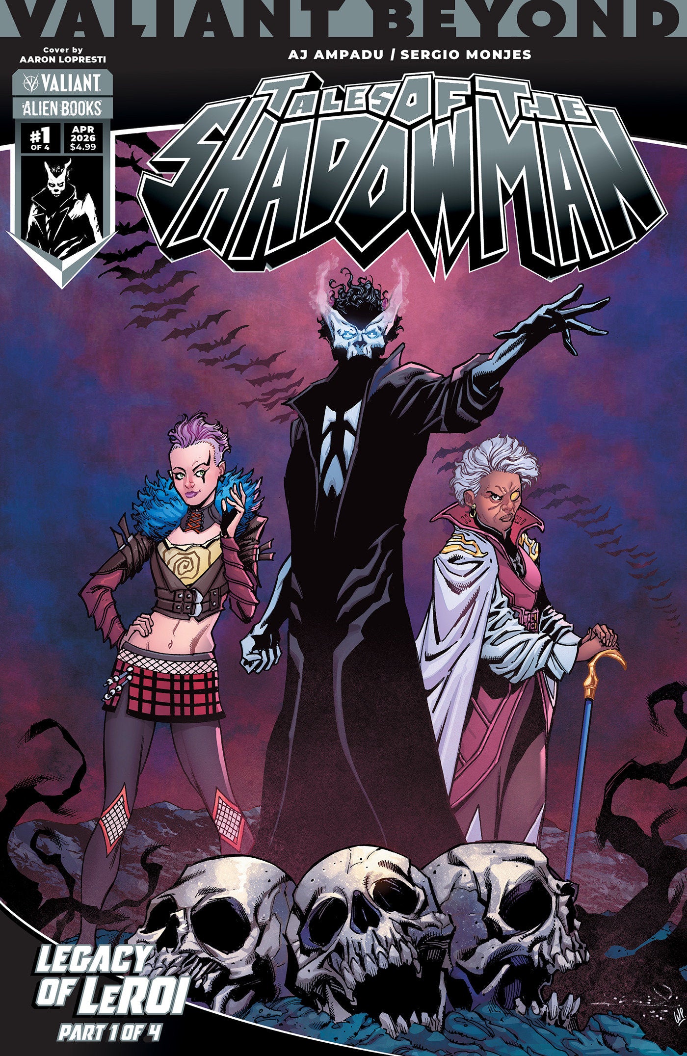 VALIANT BEYOND: TALES OF THE SHADOWMAN #7--LEGACY OF LEROI #1 COVER A (LOPRESTI)