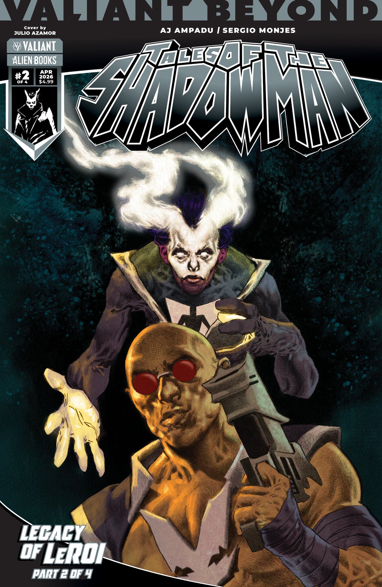 VALIANT BEYOND: TALES OF THE SHADOWMAN #8--LEGACY OF LEROI #2 VARIANT B (AZAMOR)