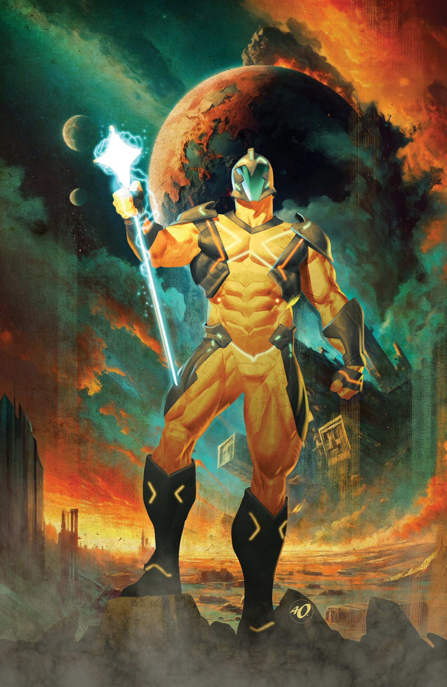 VALIANT BEYOND: THE X-O MANOWAR #1 VARIANT E (OLIVETTI FULL ART)